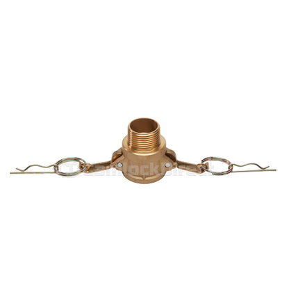 Brass 1" Female Camlock x 1" Male NPT