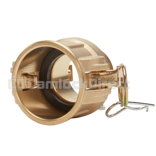 Brass 1 1/2" Female Camlock x 1 1/2" Male NPT