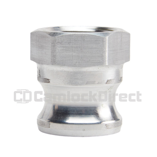 Aluminum 3/4" Male Camlock x 3/4" Female NPT