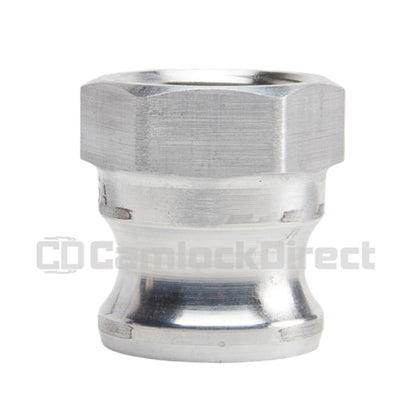 Aluminum 3/4" Male Camlock x 3/4" Female NPT