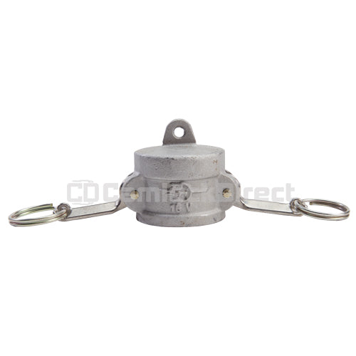 Aluminum 1 1/2" Female Camlock Dust Cap