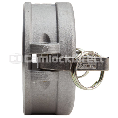 Aluminum 6" Female Camlock Dust Cap