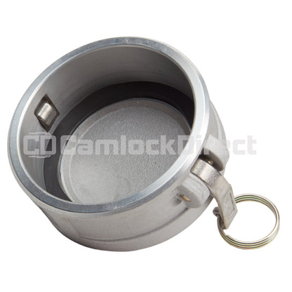 Aluminum 6" Female Camlock Dust Cap