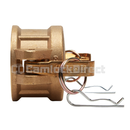 Brass 2" Female Camlock Dust Cap