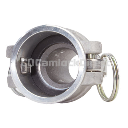 Aluminum 1 1/2" Female Camlock to Hose Shank