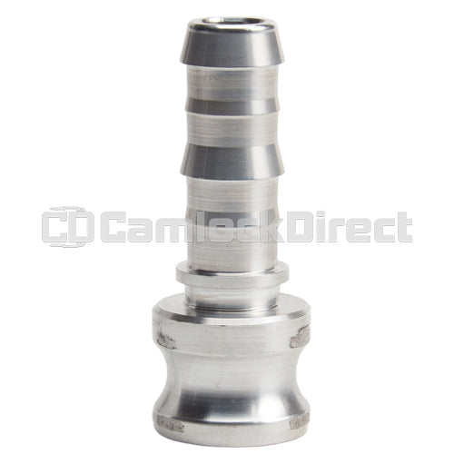 Aluminum 3/4" Male Camlock to Hose Shank