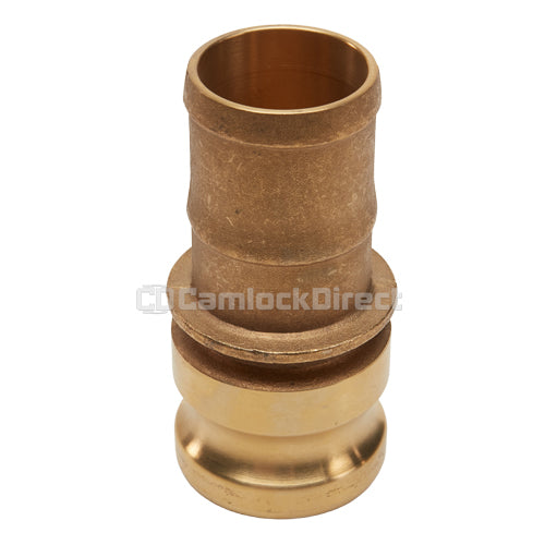 Brass 1/2" Male Camlock to Hose Shank