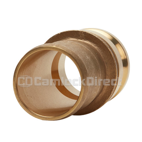 Brass 1/2" Male Camlock to Hose Shank