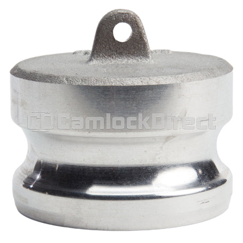 Aluminum 2 1/2" Male Camlock Dust Plug