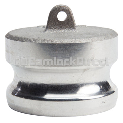 Aluminum 2 1/2" Male Camlock Dust Plug