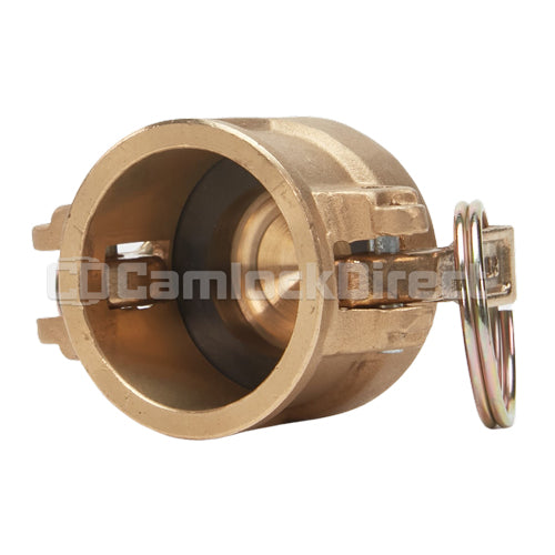 Brass 1/2" Female Camlock Dust Cap