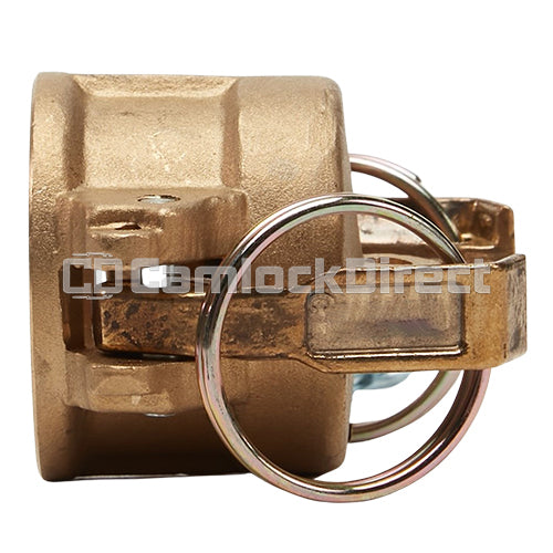 Brass 3/4" Female Camlock Dust Cap