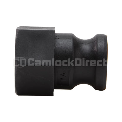 Plastic 1" Male Camlock x 1" Female NPT