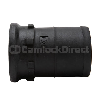 Plastic 4" Male Camlock to Hose Shank