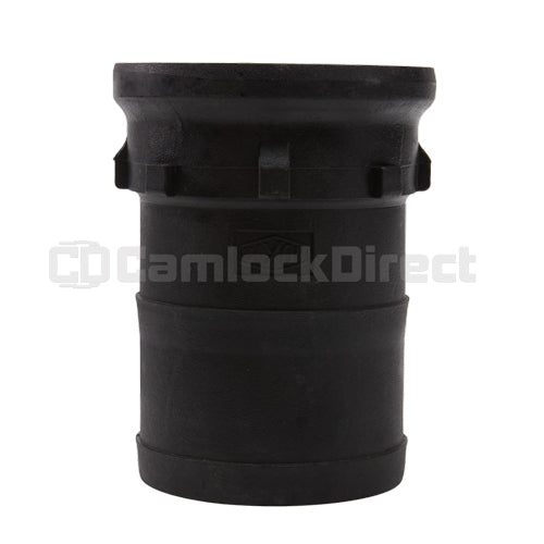 Plastic 4" Male Camlock to Hose Shank