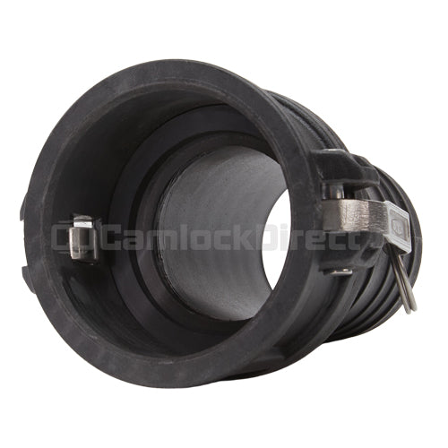 Plastic 3" Female Camlock to Hose Shank