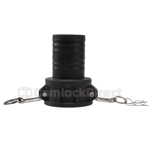 Plastic 3" Female Camlock to Hose Shank