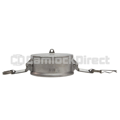 Stainless Steel 6" Camlock Dust Cap