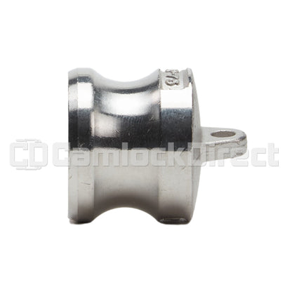 Stainless Steel 3/4" Camlock Male Dust Plug