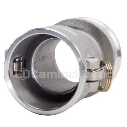 Aluminum 3" Female Camlock x 4" Male Camlock