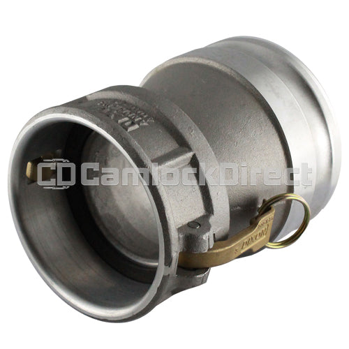 Aluminum 4" Female Camlock x 5" Male Camlock (USA)