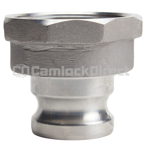 Aluminum 2" Male Camlock x 3" Female NPT