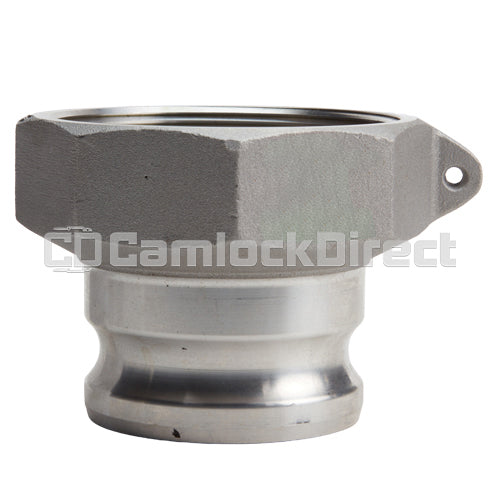 4 NPT Threaded Pipe Cap Aluminum 356-F Sch 40 Pipe Fitting A061341 