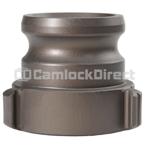 Aluminum 2 1/2" Male Camlock x 2 1/2" Female NH High Pressure