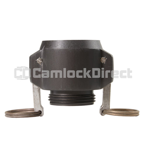 Aluminum 1 1/2" Female Camlock x 1 1/2" Male NH High Pressure