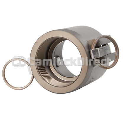 Aluminum 2" Female Camlock x 2" Female NPT High Pressure