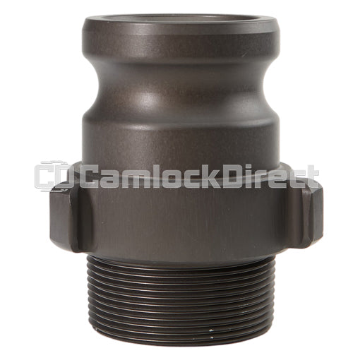 Aluminum 1 1/2" Male Camlock x 1 1/2" Male NPT High Pressure