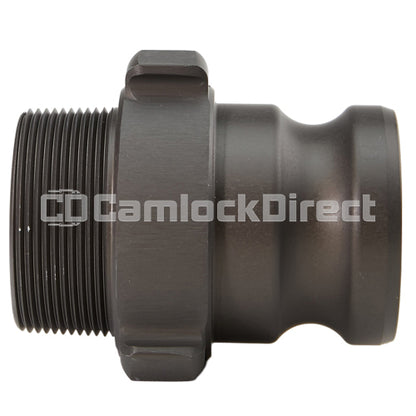 Aluminum 1 1/2" Male Camlock x 1 1/2" Male NPT High Pressure