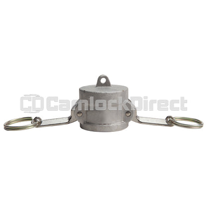 Aluminum 1 1/4" Female Camlock Dust Cap