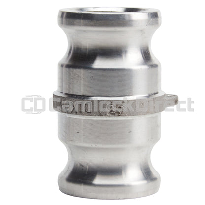 Aluminum 1 1/2" Male Camlock x 1 1/2" Male Camlock