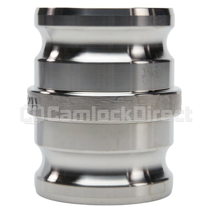 Stainless Steel 3" Male Camlock x 3" Male Camlock