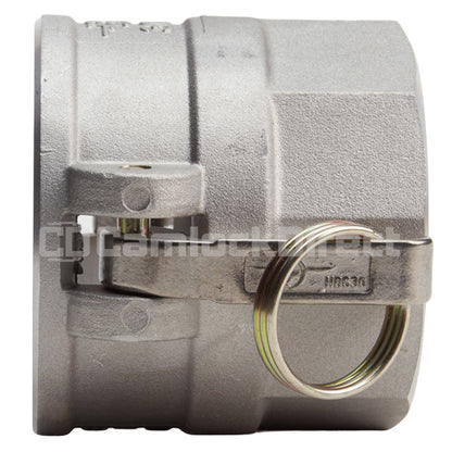 Aluminum 3" Female Camlock x 3" Female NPT