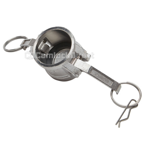 Stainless Steel 1 1/4" Camlock Female Dust Cap