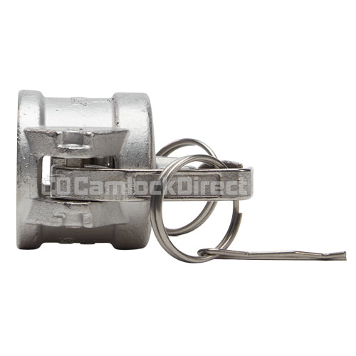 Stainless Steel 1 1/4" Camlock Female Dust Cap