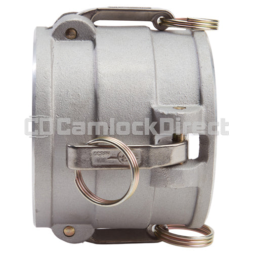 Aluminum 6" Female Camlock x 6" Female Camlock (USA)