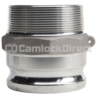 Aluminum 6" Male Camlock x 6" Male NPT (USA)