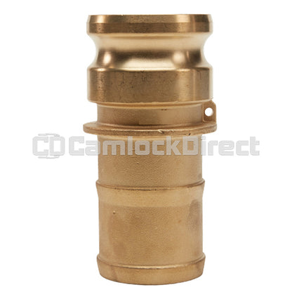 Brass 3" Male Camlock to Hose Shank (USA)