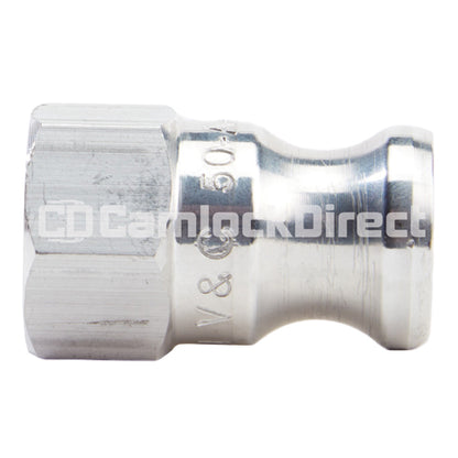 Aluminum 1/2" Male Camlock x 1/2" Female NPT (USA)