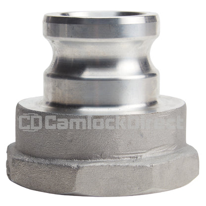 Aluminum 2" Male Camlock x 3" Female NPT (USA)