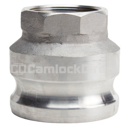 Aluminum 3" Male Camlock x 2" Female NPT (USA)