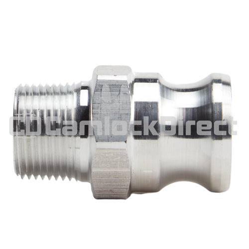 Aluminum 3/4" Male Camlock x 3/4" Male NPT (USA)