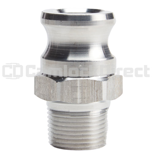 Aluminum 3/4" Male Camlock x 3/4" Male NPT (USA)