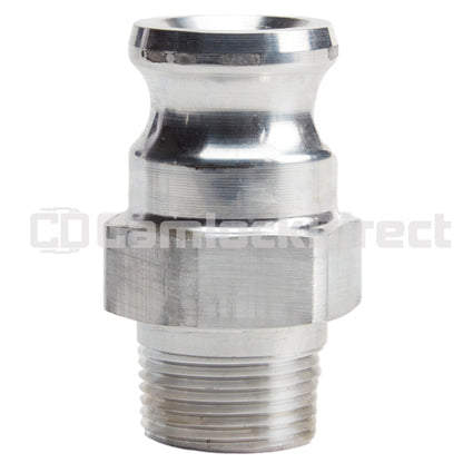 Aluminum 1" Male Camlock x 1" Male NPT (USA)