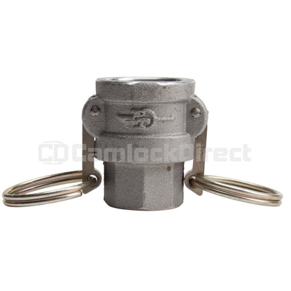 Aluminum 3/4" Female Camlock x 3/4" Female NPT (USA)