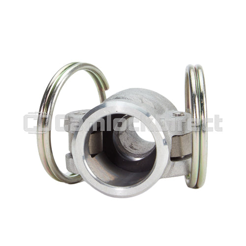 Aluminum 1/2" Female Camlock x 1/2" Male NPT (USA)