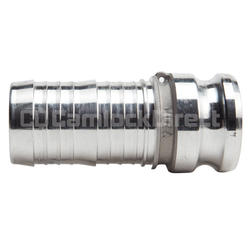 Aluminum 2 1/2" Male Camlock to Hose Shank (USA)